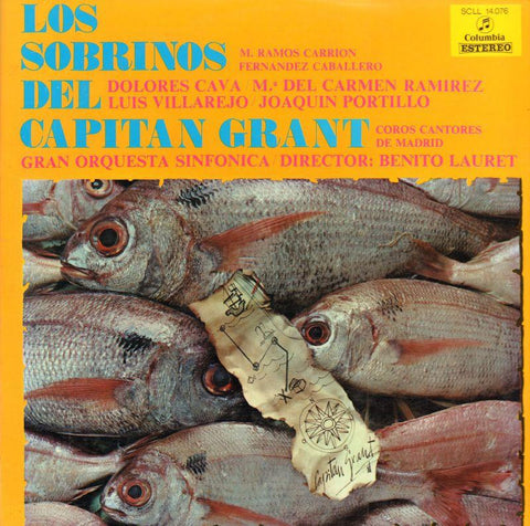 Gran Orquesta Simfonica-Los Sobrinos Del Capitan Grant-Columbia-Vinyl LP