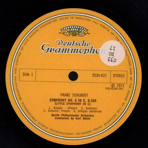 Symphonie Nr. 6-Deutsche Grammophon-Vinyl LP-VG+/NM