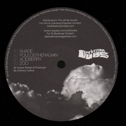 The Shade Ep-Darkroom Dubs-12" Vinyl-Ex/NM