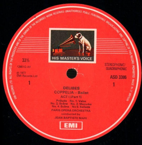 Coppella-HMV-2x12" Vinyl LP Gatefold-VG/VG+