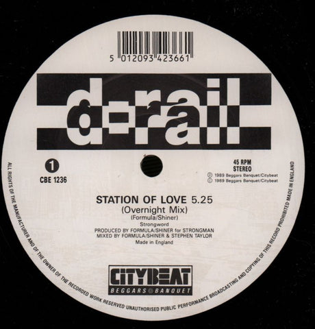 Station Of Love-Citybeat-12" Vinyl-VG/Ex