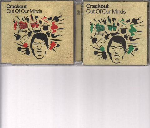 Crackout-Out Of Our Minds-2CD Single