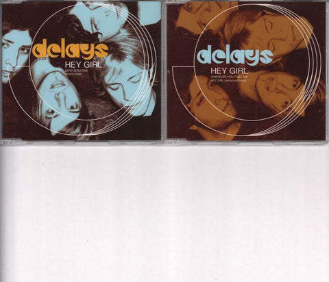 Delays-Hey Girl-2CD Single
