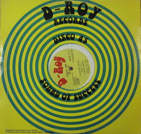 D-Roy Band-Licking Stick-D-Roy-Vinyl LP