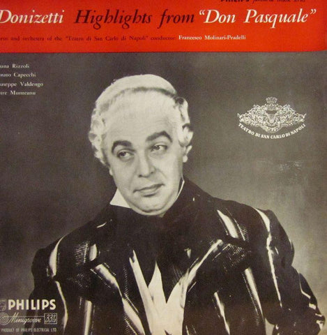 Donizetti-Highlights From Don Pasquale-Phillips-10" Vinyl