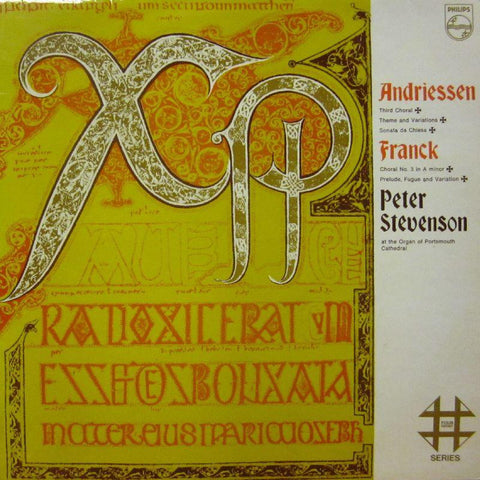 Andriessen/Franck-Third Choral/Choral No.3-Philips-Vinyl LP
