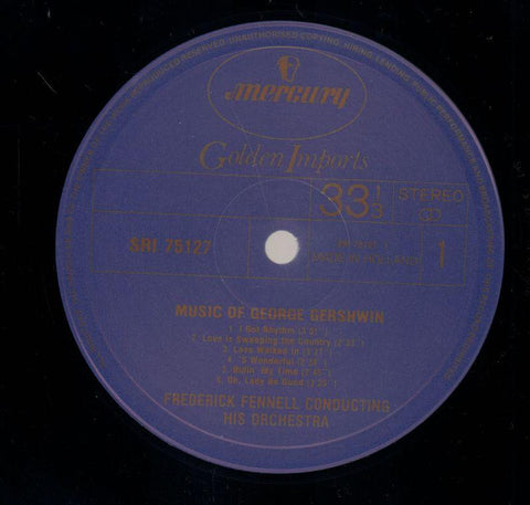 Music Of George Gershwin-Mercury-Vinyl LP-VG+/Ex