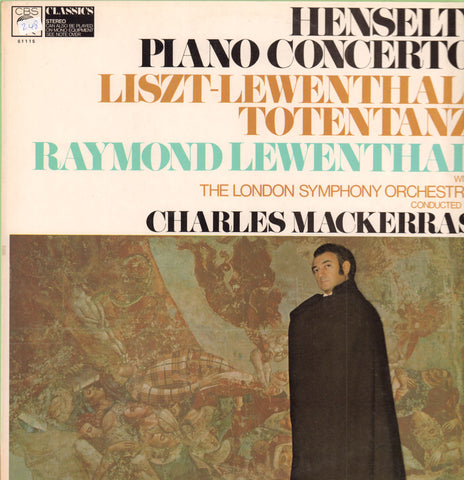 Henselt-Piano Concerto-CBS-Vinyl LP-VG+/Ex