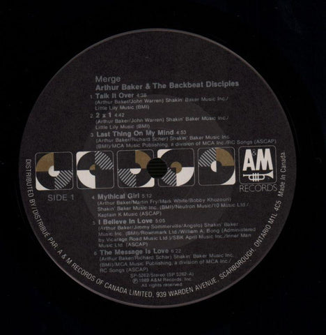 Merge-A&M-Vinyl LP-Ex/NM