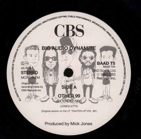 Other 99-CBS-12" Vinyl P/S-VG+/Ex+