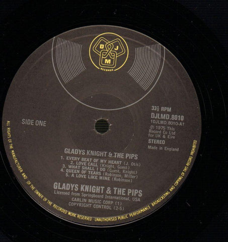 Gladys Knight & The Pips-DJM-2x12" Vinyl LP Gatefold-VG/NM