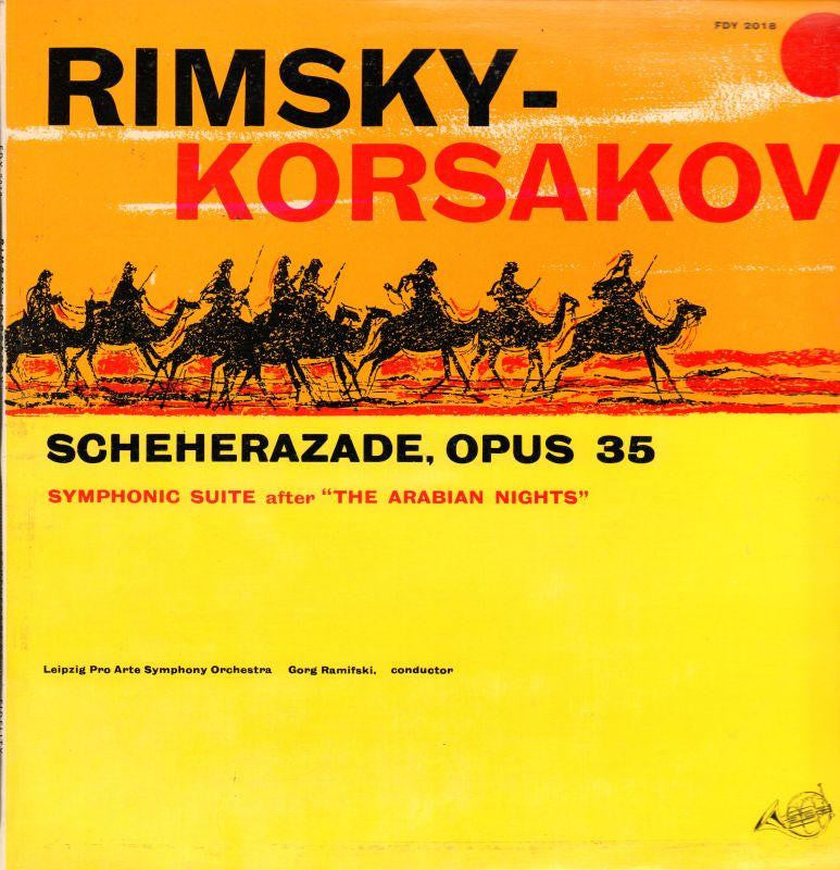 Rimsky-Korsakov-Scheherazade Gorg Ramifski-Fidelity-Vinyl LP