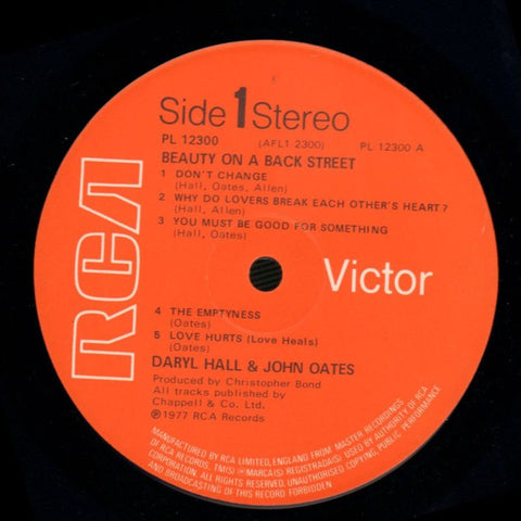 Beauty On A Back Street-RCA-Vinyl LP-VG/VG