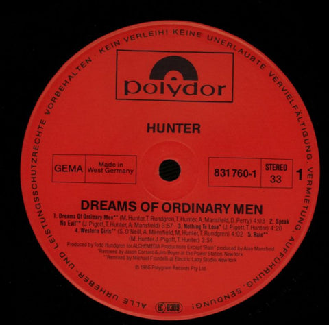 Dreams Of Ordinary Men-Polydor-Vinyl LP-VG/Ex