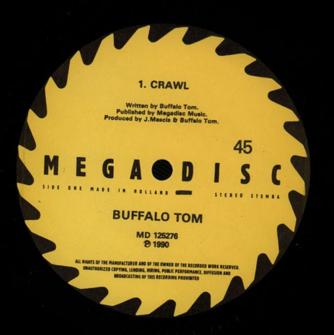 Crawl-Megadisc-12" Vinyl-VG/Ex