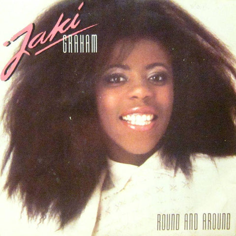 Jaki Graham-Round And Around-EMI-7" Vinyl P/S