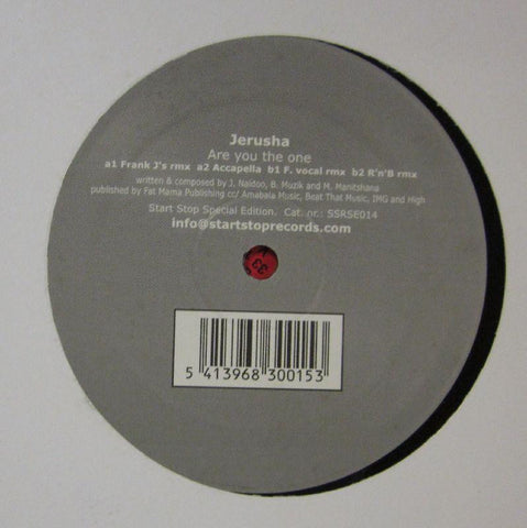 Jerusha-Are You The One-Start Stop-12" Vinyl