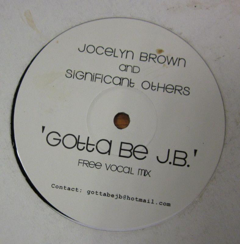 Jocelyn Brown/Significant Others-Gotta Be JB-Not On Label-12" Vinyl
