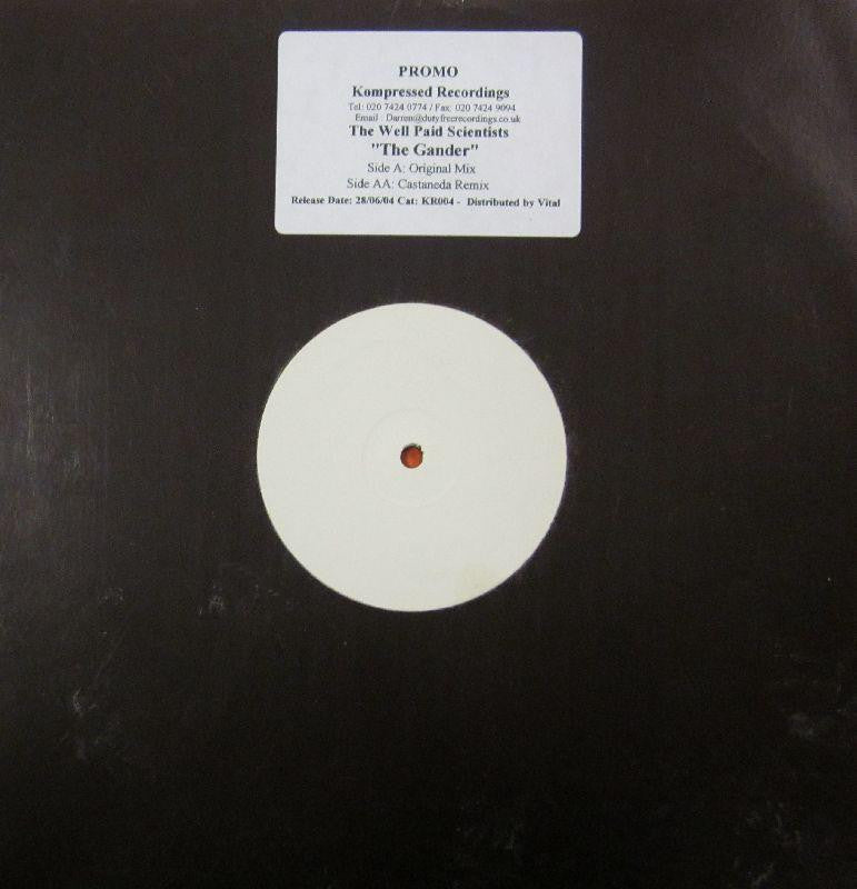 The Well Paid Scientists-The Gander-Kompressed-12" Vinyl