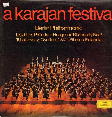 Berlin Philharmonic Orchestra-A Karajan Festival-Deutsche Grammophon-Vinyl LP