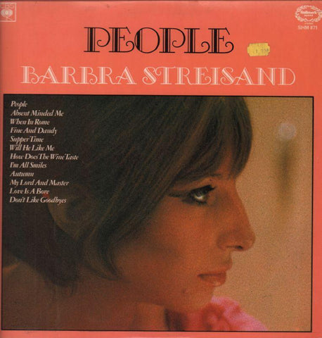 Barbra Streisand-People-Hallmark-Vinyl LP