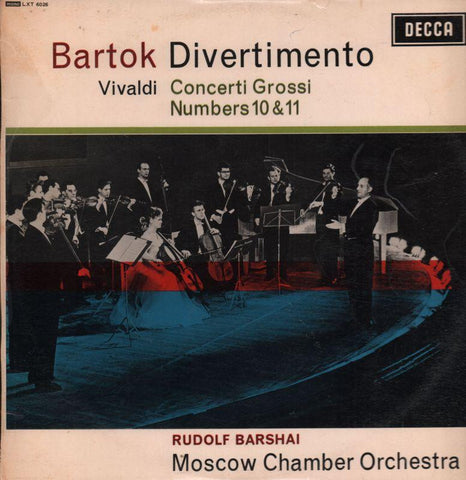 Bartok-Divertimento Moscow Chamber-Decca-Vinyl LP