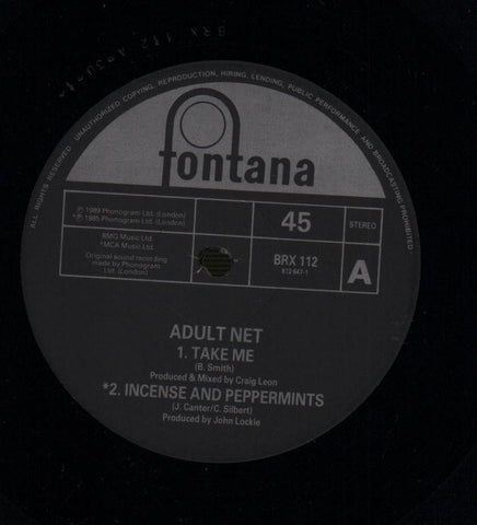 Take Me-Fontana-12" Vinyl P/S-Ex-/VG+