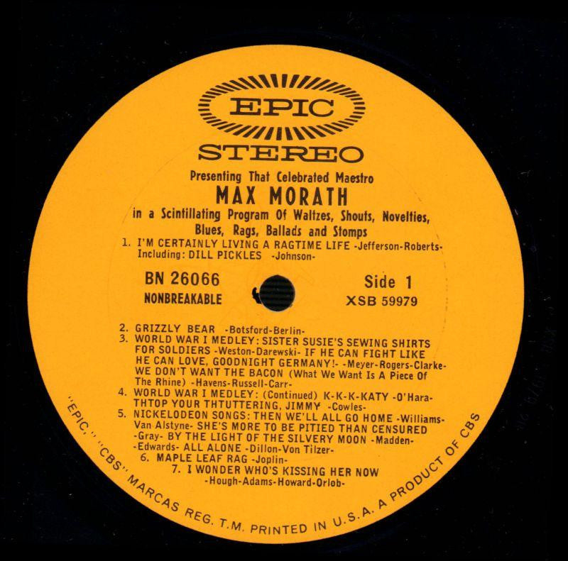 A Program Of Waltzes Shouts & Novelties-Epic-Vinyl LP-VG+/VG+