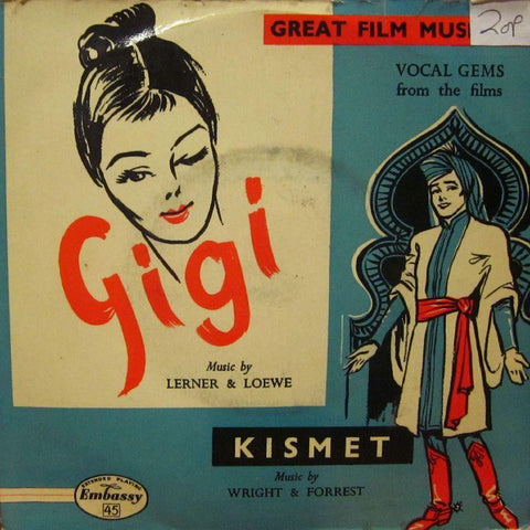 Embassy Singers-Gigi/Kismet-Embassy-7" Vinyl P/S