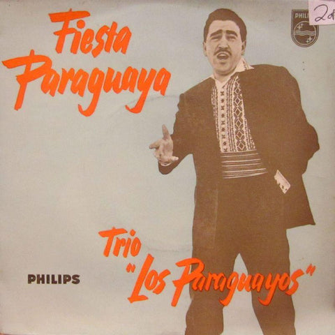 Los Tres Paraguayos-Fiesta Paraguaya-Philips-7" Vinyl P/S