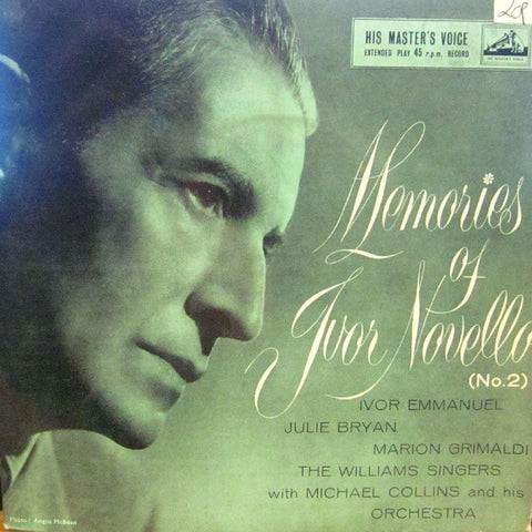 Ivor Novello-Memories Of-HMV-7" Vinyl P/S