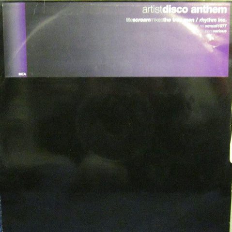 Disco Anthem-Scream Mixes the Tree Man/ Rhythm inc-MCA Records-12" Vinyl