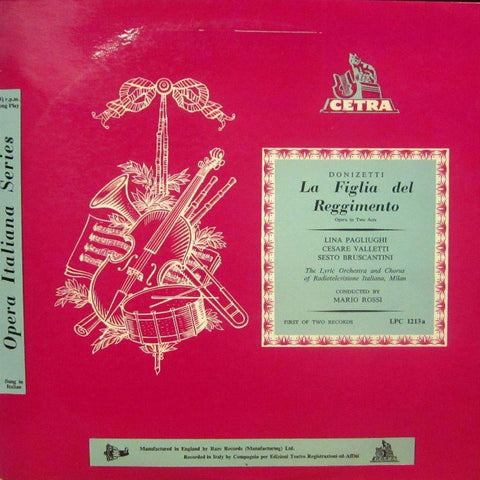 Donizetti-La Figlia Del Regimento-Rare-Vinyl LP