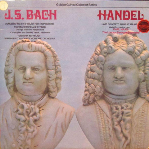 Bach/Handel-Concerto No.6/Harp Concerto-Pye Golden Guinea-Vinyl LP