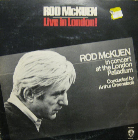 Rod McKuen-Live In London-Warner-2x12" Vinyl LP Gatefold