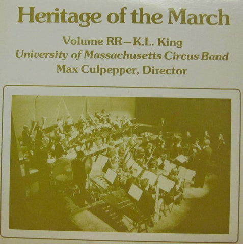 University of Massachusetts Circus Band-Heritage Of The March: Volume RR-Vinyl LP