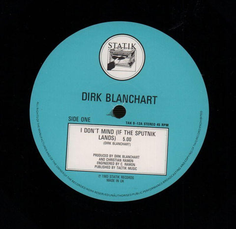 I Don't Mind-Statik-12" Vinyl P/S-VG/NM
