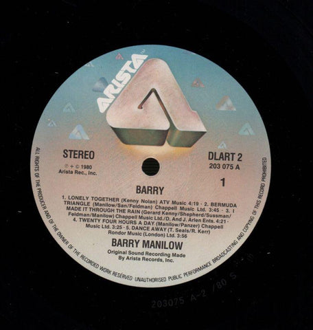 Barry-Arista-Vinyl LP-VG+/NM