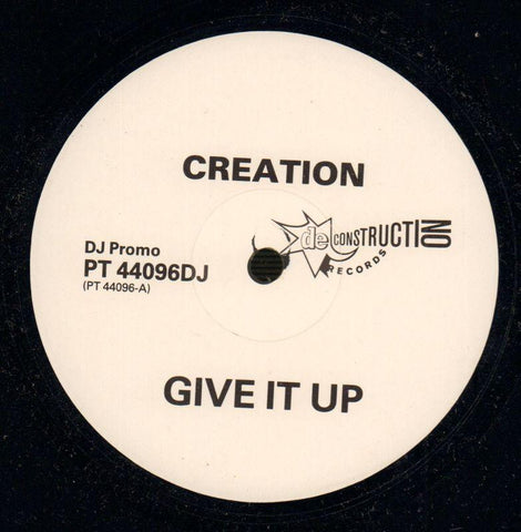 Creation-Give It Up-Deconstruction-12" Vinyl-VG/VG