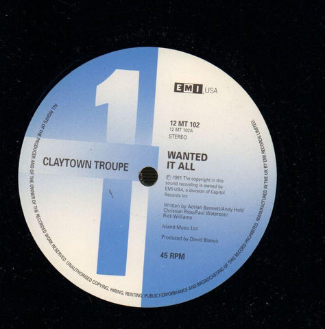 Wanted It All-EMI-12" Vinyl-G/VG