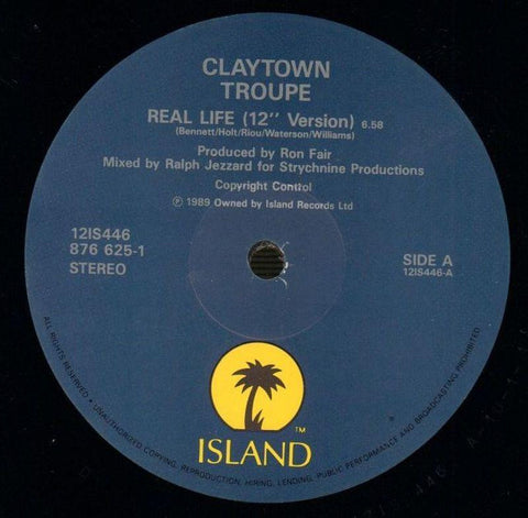 Real Life-Island-12" Vinyl P/S-VG+/Ex+