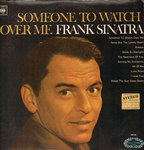 Frank Sinatra-Someone To Watch Over Me-CBS-Vinyl LP