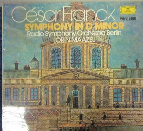 Cesar Franck-Symphony in D Minor-Deutsche Grammophon-Vinyl LP