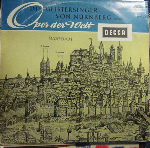 Wagner-Die Meistersinger Von Nurnberg,Szenen-Decca-Vinyl LP