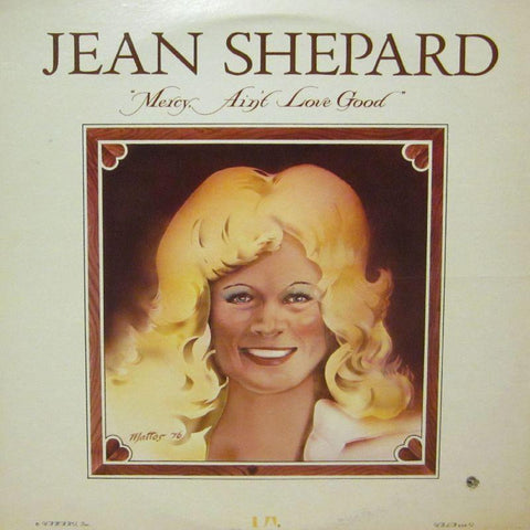 Jean Shepard-Mercy, Ain't Love Good-United Artist-Vinyl LP