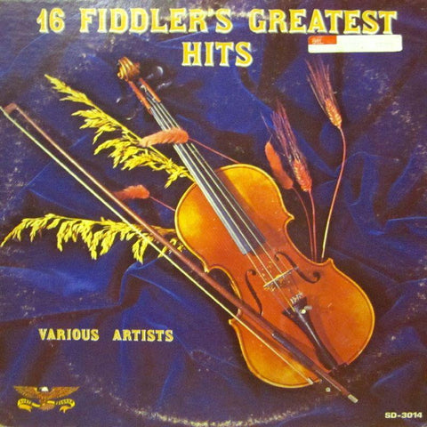 Various Country-16 Fiddler's Greatest Hits-Gusto/Starday-Vinyl LP