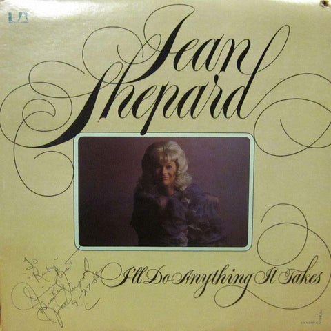 Jean Shepard-I'll Do Anything It Takes-United Artist-Vinyl LP