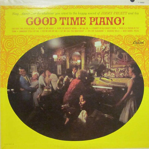 Jimmy Pruett-Good Time Piano-Capitol-Vinyl LP