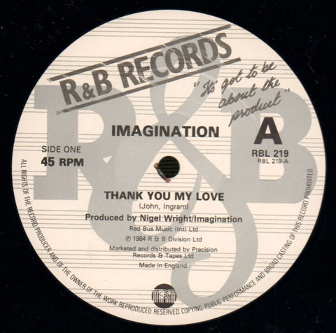 Thank You My Love-R&B-12" Vinyl-Ex/VG