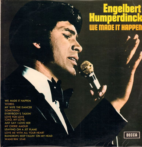 Engelbert Humperdinck-We Made It Happen-Decca-Vinyl LP-VG/VG